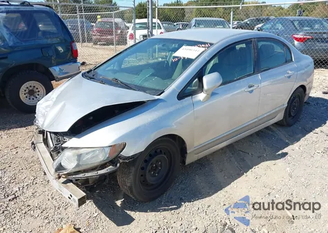 2010 Honda Civic Lx from USA, damaged, VIN 2HGFA1F56AH552021